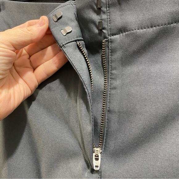 LOLE women’s grey athleisure zip up straight leg grey pants size 14 - Picture 9 of 16